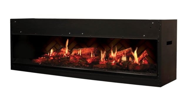 Chadwicks & Hacks Dimplex Opti-V Double Built-In Electric Fireplace - VF5452L VF5452L Fireplace Finished - Electric 781052092853