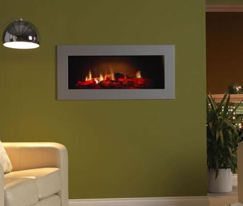 Chadwicks & Hacks Dimplex Opti-V Solo Virtual Electric Fireplace - VF2927L 92877 Fireplace Finished - Electric