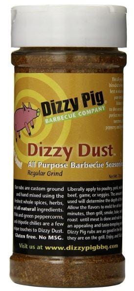 Chadwicks & Hacks Dizzy Pig Rub - Dizzy Dust DIZDUSTREG Barbecue Accessories