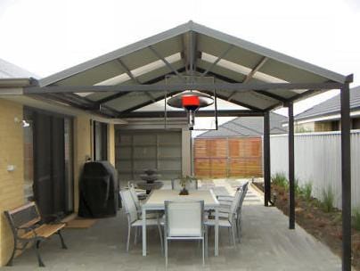 Chadwicks & Hacks Easy Radiant Works Patio Plus - Hanging Heater Outdoor Finished