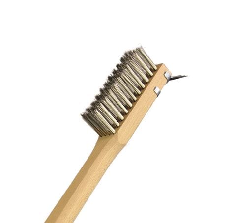 Chadwicks & Hacks Felton Brushes - 20" Stainless Steel BBQ Brush - CHEF704 CHEF704 Barbecue Accessories