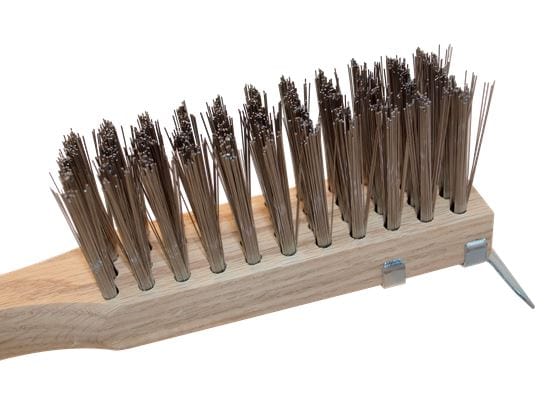 Chadwicks & Hacks Felton Brushes - 20" Stainless Steel BBQ Brush - CHEF704 CHEF704 Barbecue Accessories