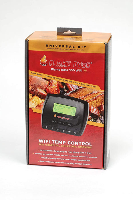 Chadwicks & Hacks Flame Boss 500 Universal WiFi Smoker Controller - FB500-U FB500-U Barbecue Accessories