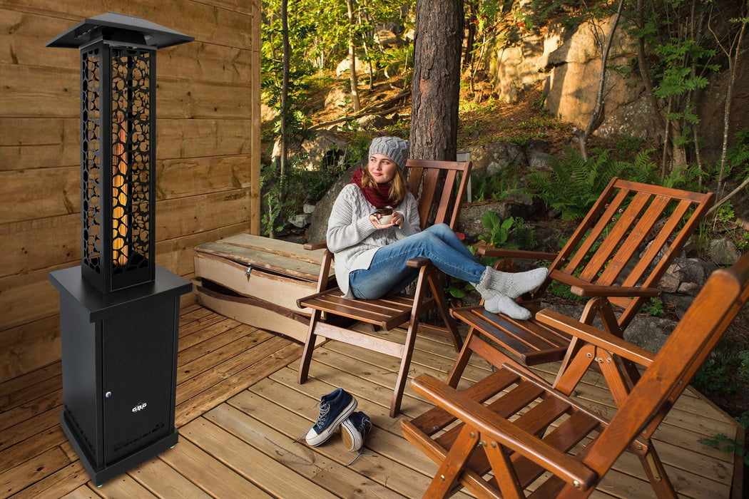 Chadwicks & Hacks Georgian Bay Grills Premium Wood Pellet Patio Heater GBG-PELHTR Outdoor Finished