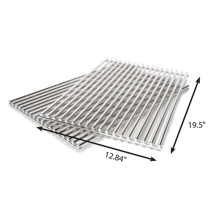 Chadwicks & Hacks Grill Care 17528 Stainless Steel Grids - 2pc (Weber Grills) - side mount grills 17528 Barbecue Parts