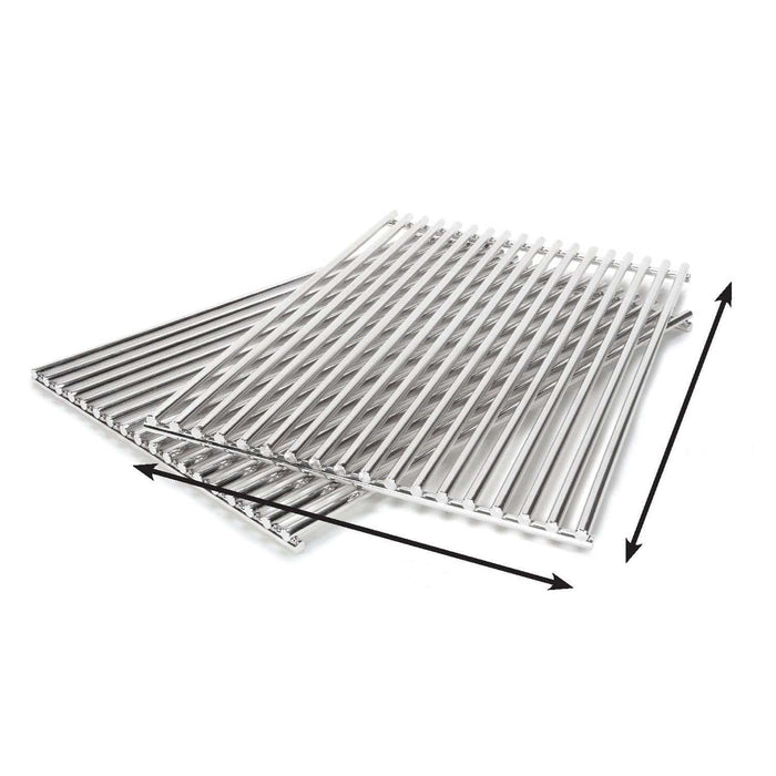 Chadwicks & Hacks Grill Care Stainless Steel Grids - 2pc (Weber Grills) - 17527 17527 Barbecue Parts