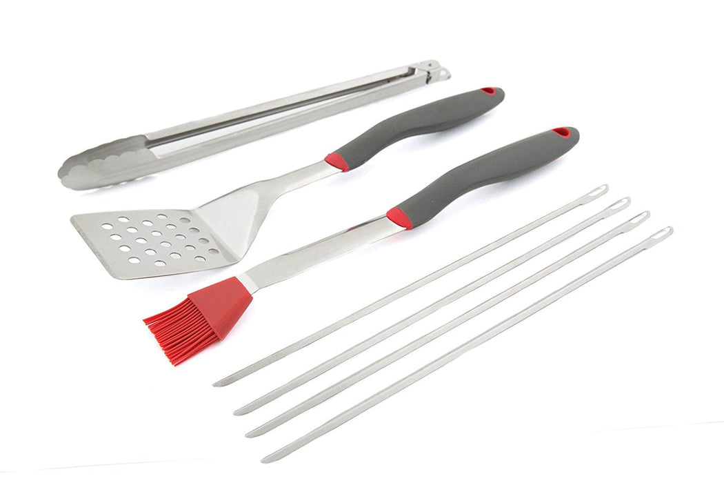 Chadwicks & Hacks GrillPro Stainless Steel Tool Set w/ Ergo Grips (7-Piece) 43700 Barbecue Accessories