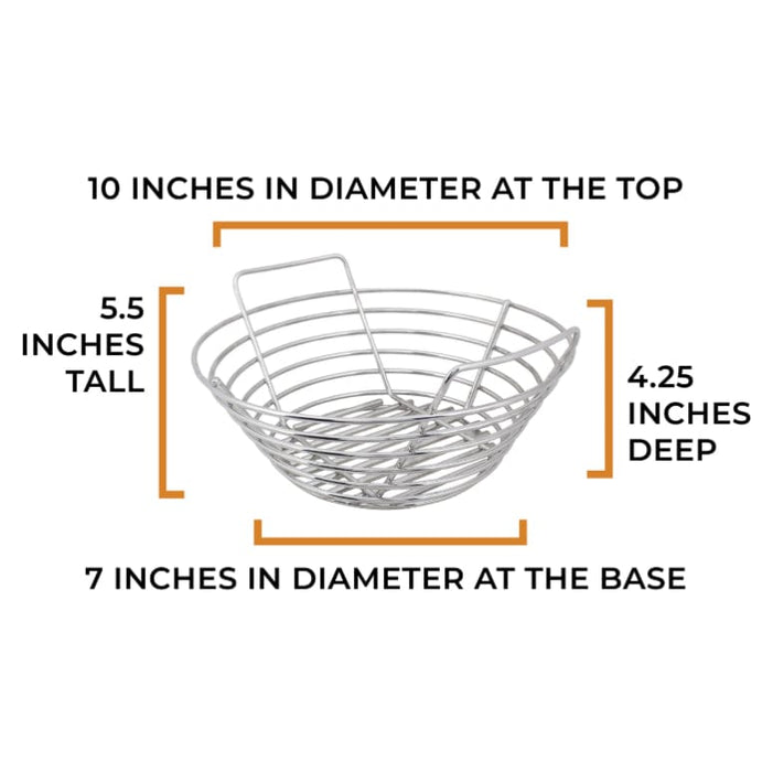 Chadwicks & Hacks Kick Ash Basket (Big Green Egg - Small) - KAB-SM-SS KAB-SM-SS Barbecue Accessories