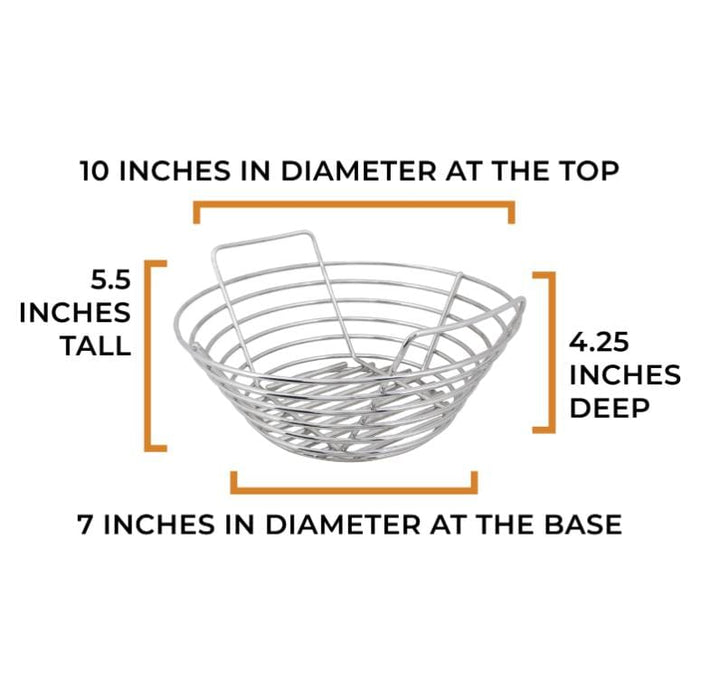 Chadwicks & Hacks Kick Ash Basket (Big Green Egg - Small) - KAB-SM-SS KAB-SM-SS Barbecue Accessories