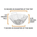 Chadwicks & Hacks Kick Ash Basket (Big Green Egg - Small) - KAB-SM-SS KAB-SM-SS Barbecue Accessories