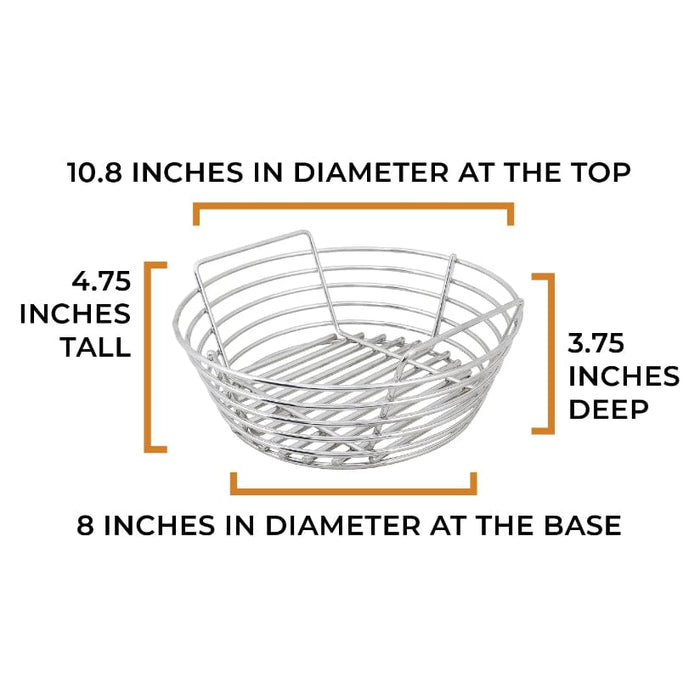 Chadwicks & Hacks Kick Ash Basket (Kamado Joe - Joe Jr.) - KAB-JJ-SS KAB-JJ-SS Barbecue Accessories
