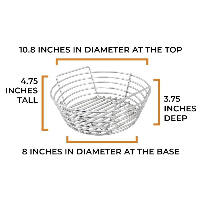 Chadwicks & Hacks Kick Ash Basket (Kamado Joe - Joe Jr.) - KAB-JJ-SS KAB-JJ-SS Barbecue Accessories