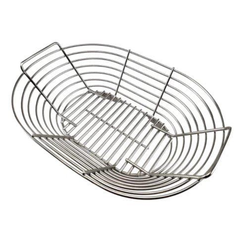 Chadwicks & Hacks Kick Ash Basket (Oval Large) - KAB-OL-SS KAB-OL-SS Barbecue Accessories