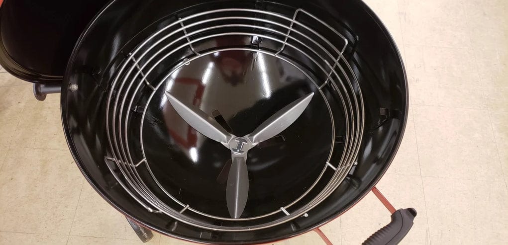 Chadwicks & Hacks Kick Ash Basket Ring of Fire w. Divider (Weber 22" Kettle) - KAB-W22 KAB-W22 Barbecue Accessories