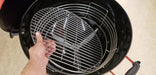Chadwicks & Hacks Kick Ash Basket Ring of Fire w. Divider (Weber 22" Kettle) - KAB-W22 KAB-W22 Barbecue Accessories