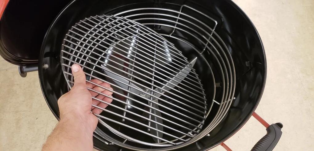 Chadwicks & Hacks Kick Ash Basket Ring of Fire w. Divider (Weber 22" Kettle) - KAB-W22 KAB-W22 Barbecue Accessories