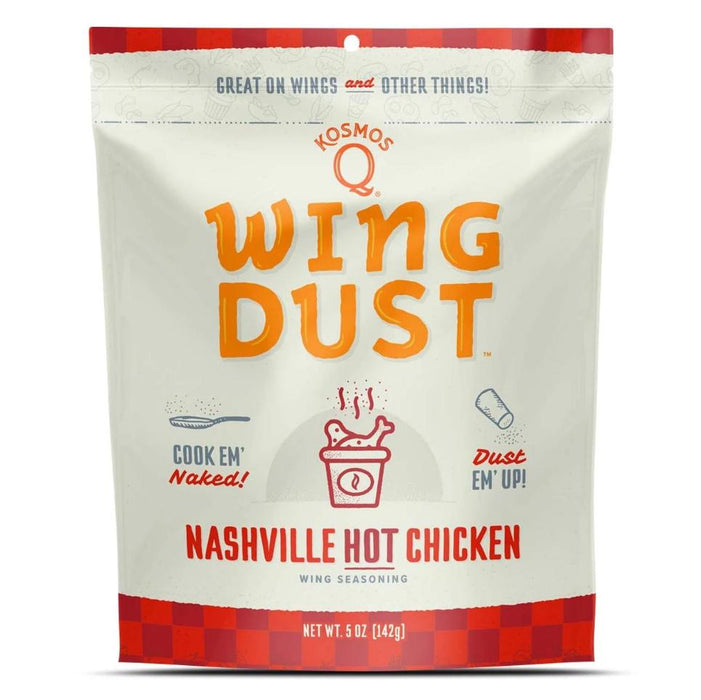 Chadwicks & Hacks Kosmos Q Wing Dust (Nashville Hot 5 oz.) - WD-NH-01 WD-NH-01 Barbecue Accessories