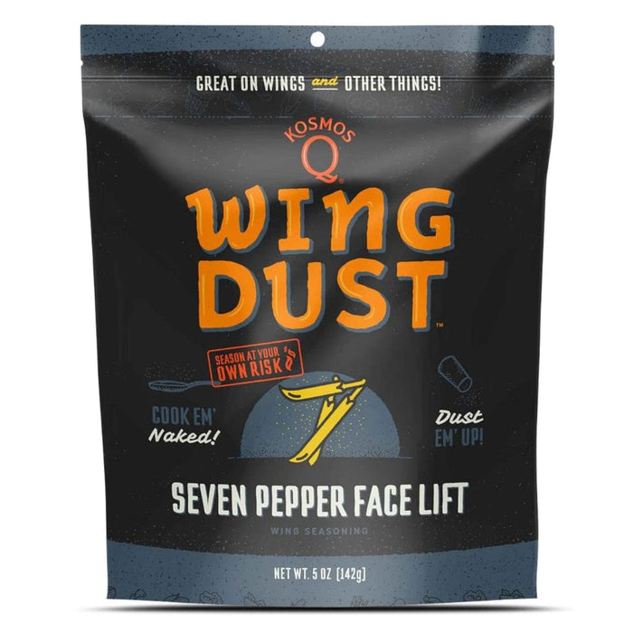 Chadwicks & Hacks Kosmos Q Wing Dust (Seven Pepper 5 oz.) - WD-7P-01 WD-7P-01 Barbecue Accessories
