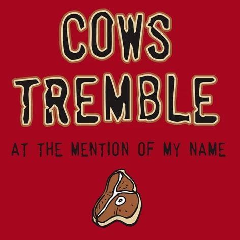 Chadwicks & Hacks L.A. Imprints Attitude Apron - Cows Tremble 2013 Barbecue Accessories