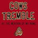 Chadwicks & Hacks L.A. Imprints Attitude Apron - Cows Tremble 2013 Barbecue Accessories