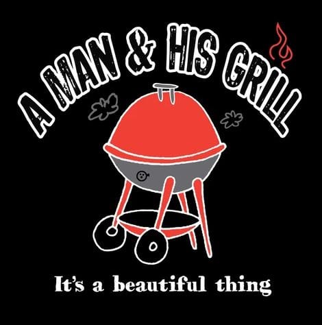Chadwicks & Hacks LA Imprints Attitude Apron - A Man and his Grill 2206 Barbecue Accessories