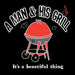 Chadwicks & Hacks LA Imprints Attitude Apron - A Man and his Grill 2206 Barbecue Accessories