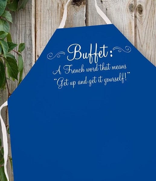 Chadwicks & Hacks LA Imprints Attitude Apron - Buffet 2181 Barbecue Accessories