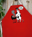 Chadwicks & Hacks LA Imprints Attitude Apron - Cow BBQ 2012 Barbecue Accessories