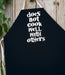 Chadwicks & Hacks LA Imprints Attitude Apron - Does not cook well with others 2205 Barbecue Accessories