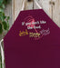 Chadwicks & Hacks LA Imprints Attitude Apron - Drink more Wine 2185 Barbecue Accessories
