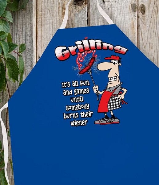 Chadwicks & Hacks LA Imprints Attitude Apron - Grilling Weiner 2331 Barbecue Accessories