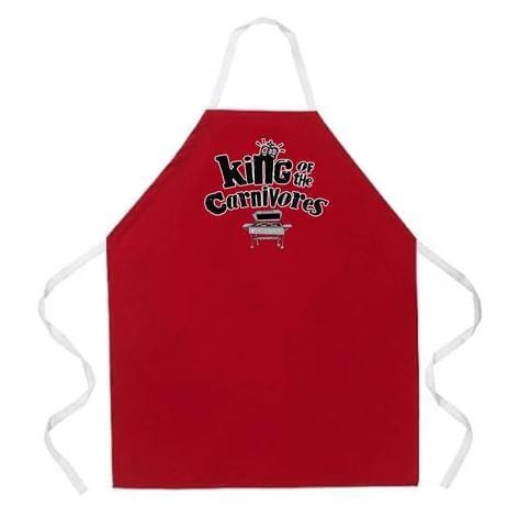 Chadwicks & Hacks LA Imprints Attitude Apron - King of Carnivores 2199 Barbecue Accessories