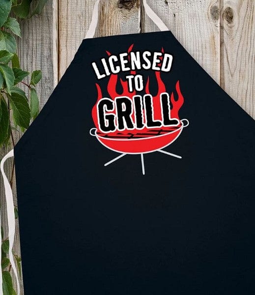 Chadwicks & Hacks LA Imprints Attitude Apron - Licensed to Grill 2184 Barbecue Accessories