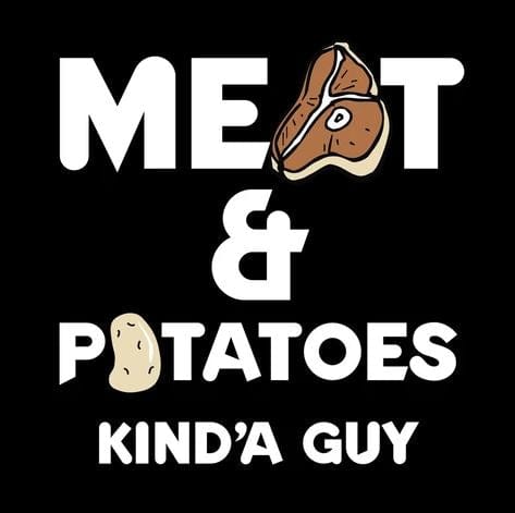Chadwicks & Hacks LA Imprints Attitude Apron - Meat & Potatoes Guy 2074 Barbecue Accessories