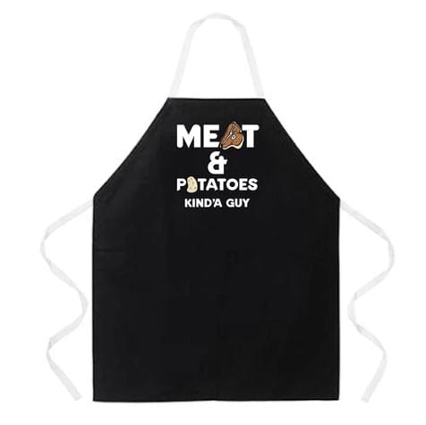 Chadwicks & Hacks LA Imprints Attitude Apron - Meat & Potatoes Guy 2074 Barbecue Accessories