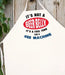 Chadwicks & Hacks LA Imprints Attitude Apron - Not a Beer Belly 2254 Barbecue Accessories