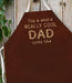 Chadwicks & Hacks LA Imprints Attitude Apron - Real Cool Dad 2228 Barbecue Accessories