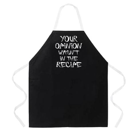 Chadwicks & Hacks LA Imprints Attitude Apron - Your Opinion 2197 Barbecue Accessories