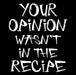 Chadwicks & Hacks LA Imprints Attitude Apron - Your Opinion 2197 Barbecue Accessories