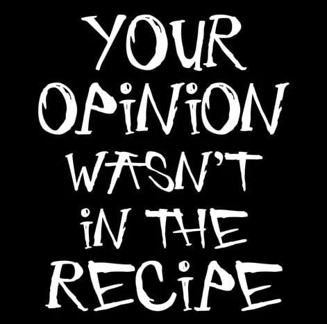 Chadwicks & Hacks LA Imprints Attitude Apron - Your Opinion 2197 Barbecue Accessories