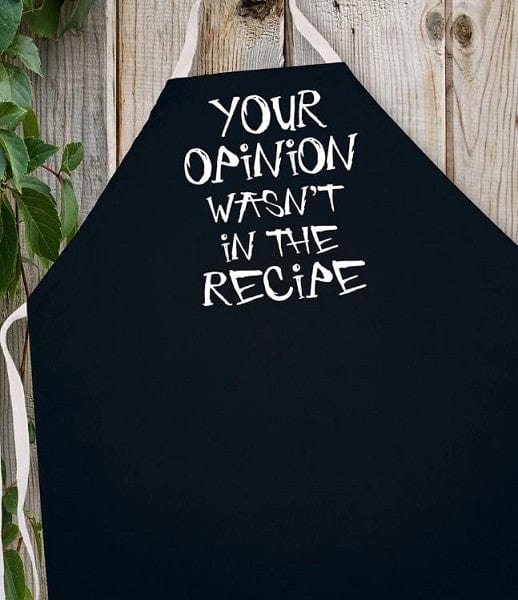 Chadwicks & Hacks LA Imprints Attitude Apron - Your Opinion 2197 Barbecue Accessories