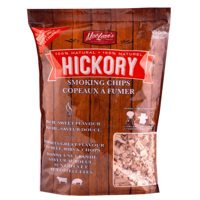 Chadwicks & Hacks MacLean's Smoking Chips (Hickory - 2lb.) - CB-230H-CP CB-230H-CP Barbecue Accessories