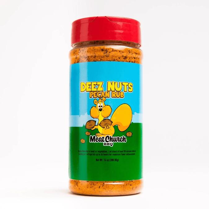Chadwicks & Hacks Meat Church - Deez Nuts Pecan Rub Seasoning (12 oz.) MCDEEZNUTSR Barbecue Accessories 11711552603