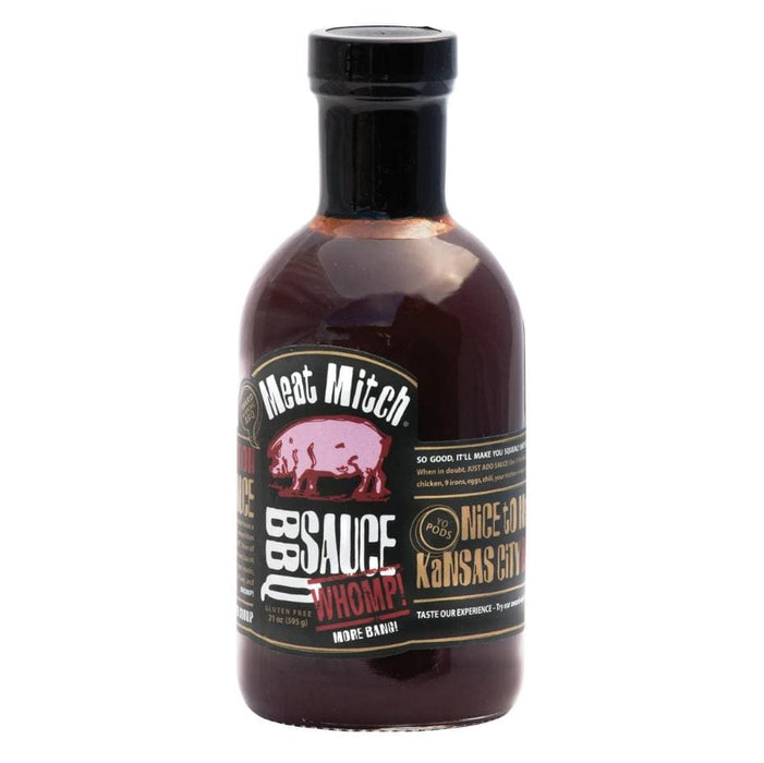 Chadwicks & Hacks Meat Mitch WHOMP! Competition BBQ Sauce (21oz) MMWHOMP Barbecue Accessories