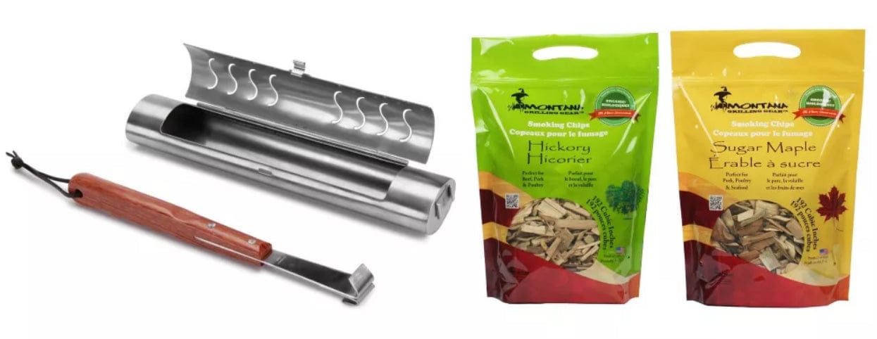 Chadwicks & Hacks Montana BBQ Smoker Combo Pack - BSSH-750 BSSH-750 Barbecue Accessories