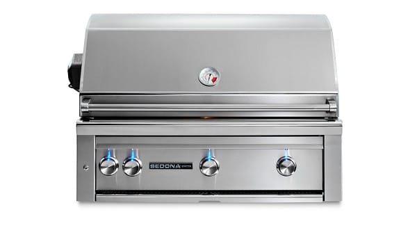 Chadwicks & Hacks Sedona 36" Built-In Grill with 3 Stainless Steel Burner and Rotisserie (L601R) Barbecue Finished - Gas