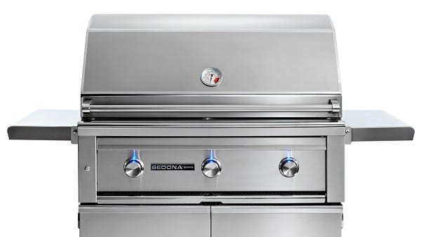Chadwicks & Hacks Sedona 36" Freestanding Grill with 1 ProSear1 Burner & 2 Stainless Steel Burners (L601PSF) Barbecue Finished - Gas
