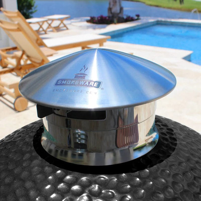 Chadwicks & Hacks Smokeware Chimney Cap (Big Green Egg) - SMOKE-101 SMOKE-101 Barbecue Accessories