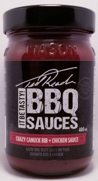 Chadwicks & Hacks Ted Reader BBQ Sauce - Crazy Canuck (400mL) TR-CRAZY Barbecue Accessories