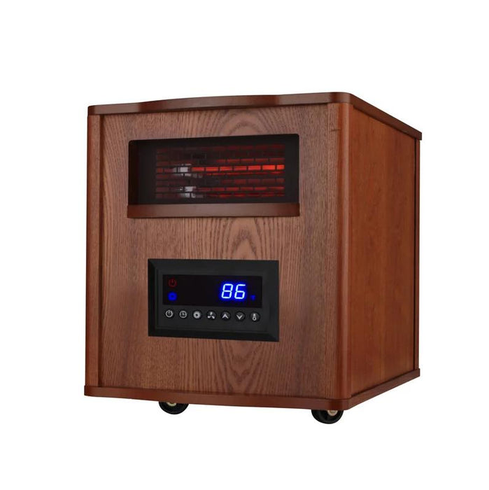 Chadwicks & Hacks Wood Cabinet Infrared Heater (1500W) GD9315BCW-6JA Housewares Finished